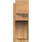 Ekena Millwork Westlake Block Rough Sawn Outlooker, Western Red Cedar, 8"W x 20"D x 20"H OUT08X20X20WTL05RWR - alternate 2